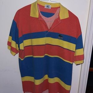 Lacoste vintage striped polo